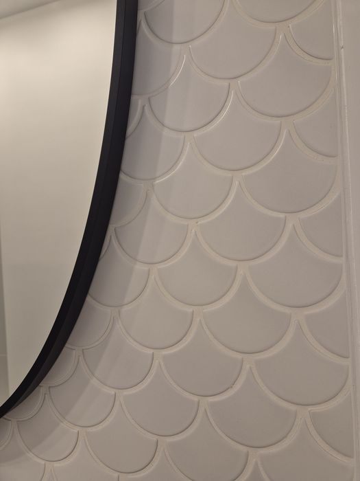 Raw decor- Płytka Flabellum white Mate 11szt