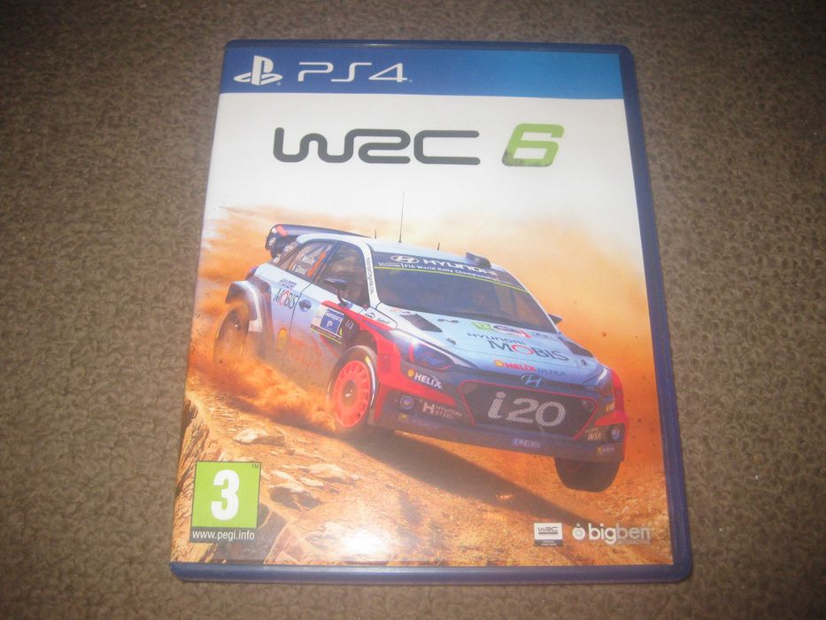 Jogo "WRC 6" para a Playstation 4/Impecável!
