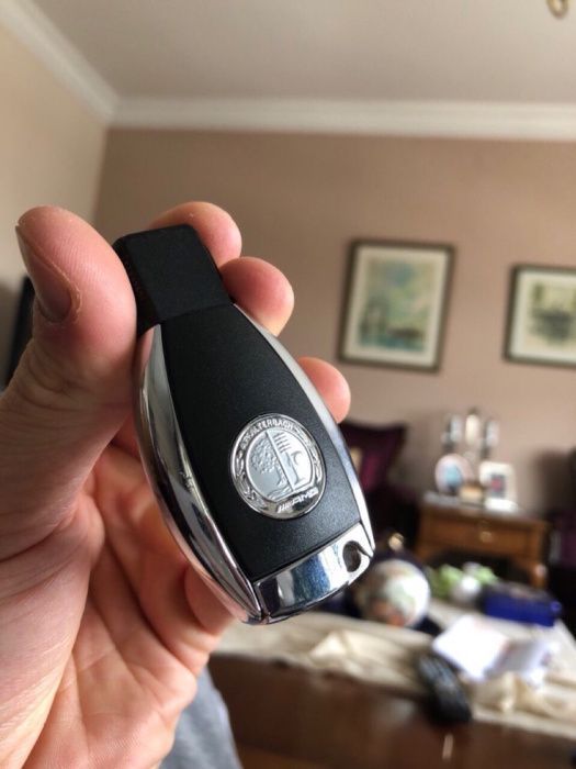 накладка на ключ мерседес Mercedes AMG, Brabus W207 W212 W221 W222