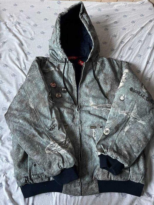 Supreme kurtka jeans fw24 XL nowa