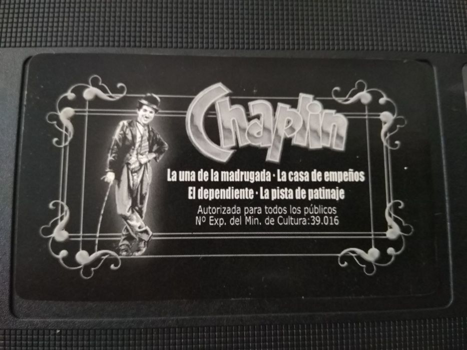 Coleção Charlie Chaplin VHS