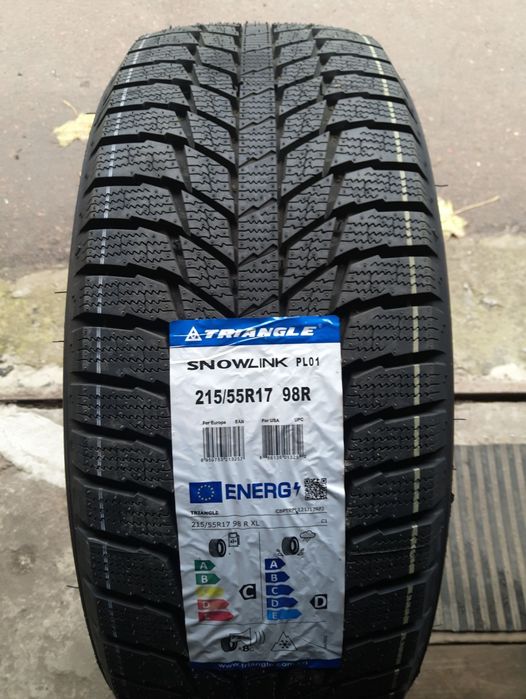 Зимова шина Triangle Snowlink PL01 215/55 R17 98R XL FR, усі розміри!!!
