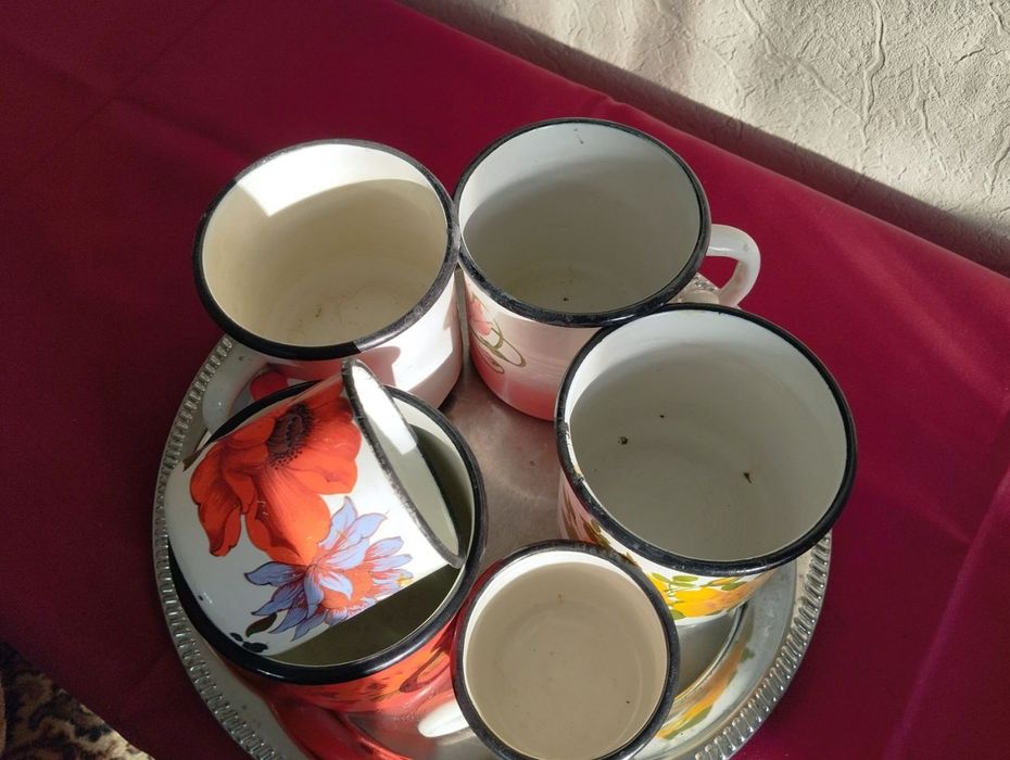 Кружки металлические времён СССР