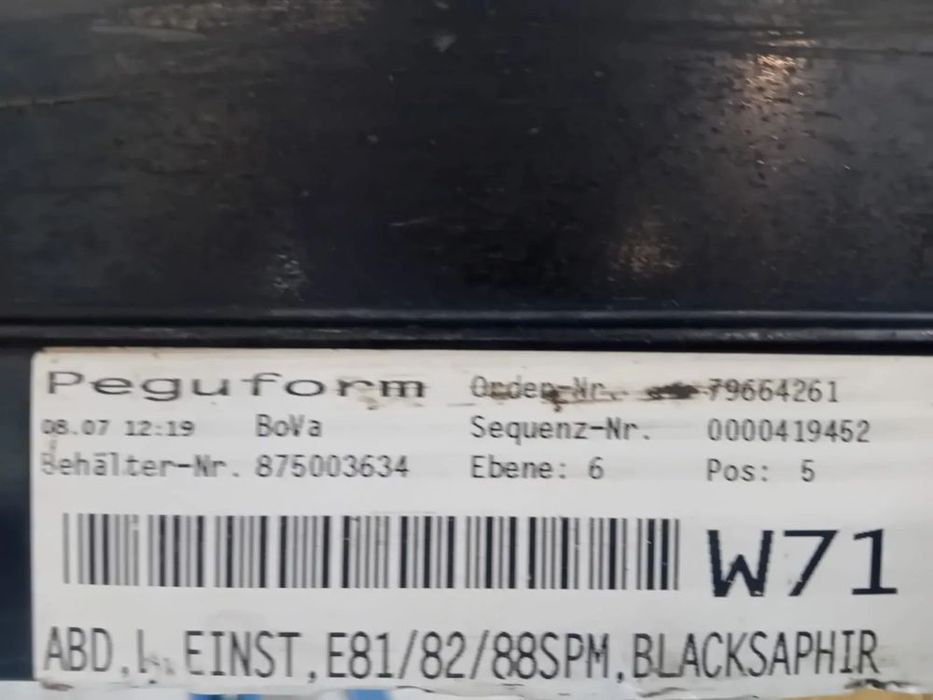 Embaladeiras Saias BMW Série 1 E82 Coupé Pack M E81 E88 Cabrio Pack M