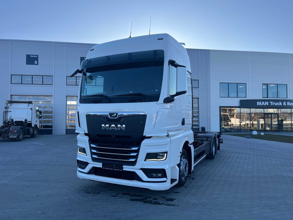 MAN TGX 26.510 6X2-2 LL CH шасі БДФ (BDF) 2022 Контейнеровіз