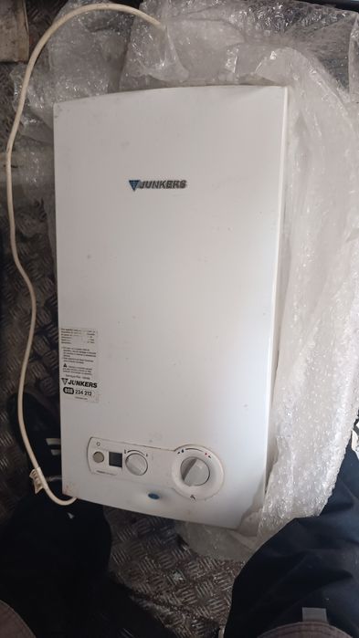 Esquentador adaptado para gás natural