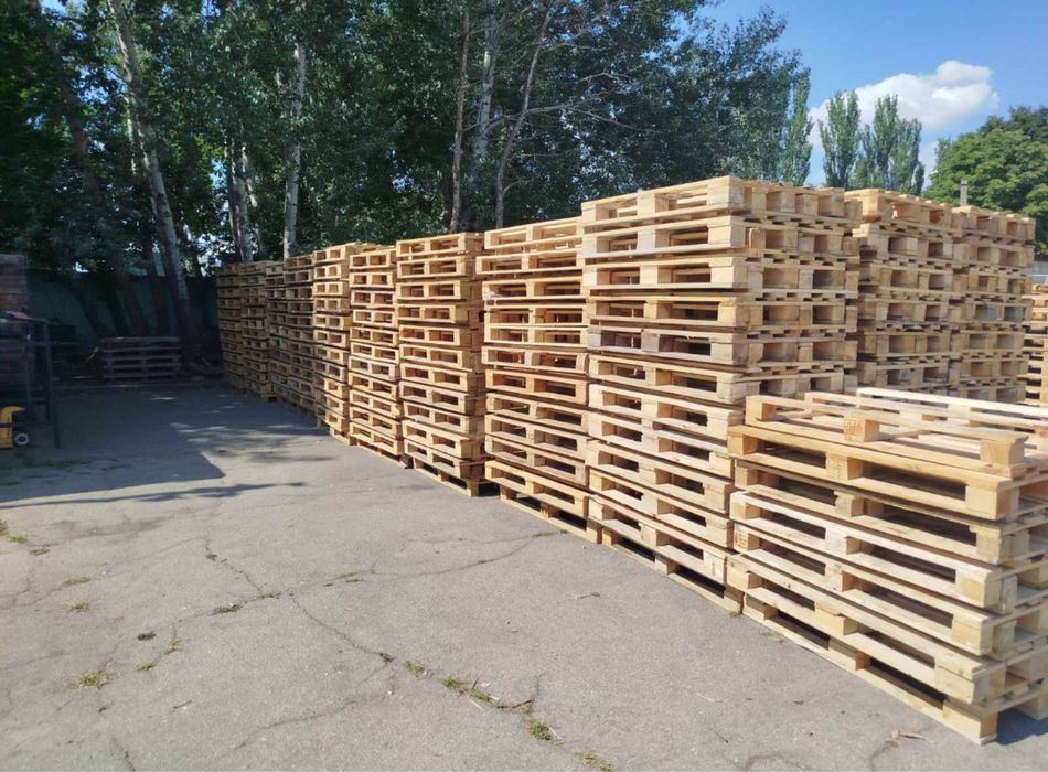 Піддон деревʼяний 800/1200 EPAL, EUR, та інщі розміри