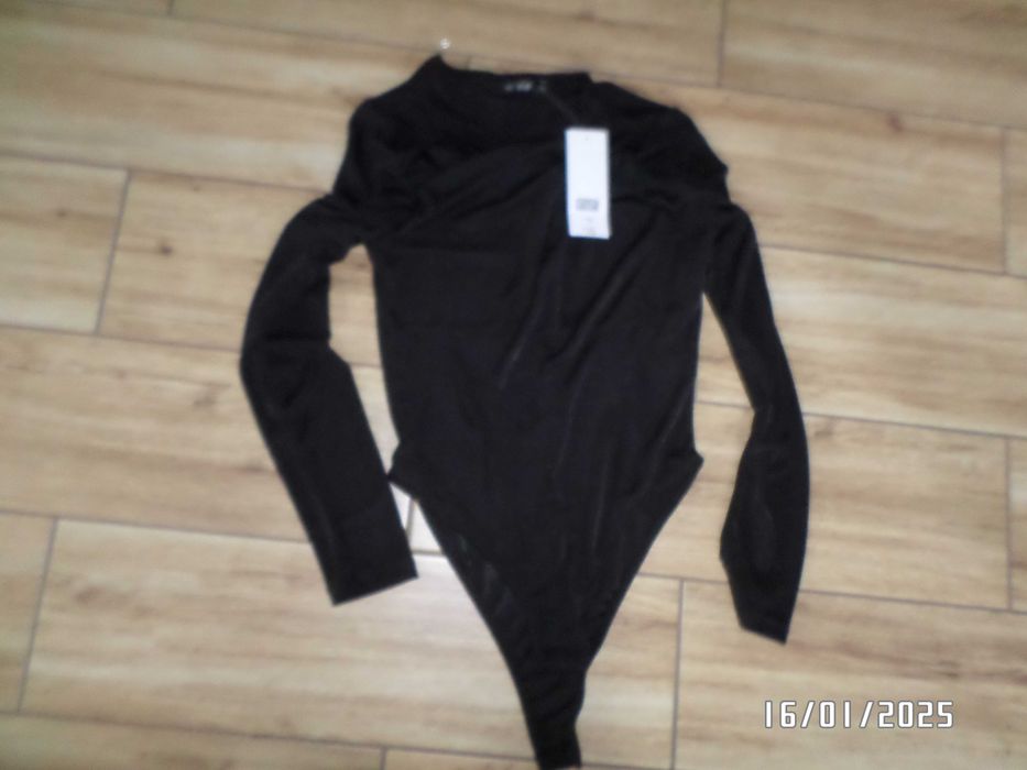 super czarne body damskie -F&F-M-38-nowe