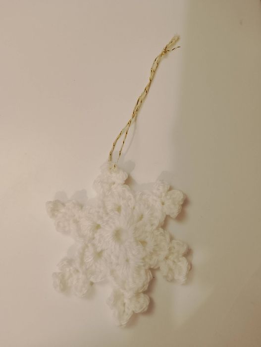 Gwiazdki, Śnieżynki ozdoba na choinkę