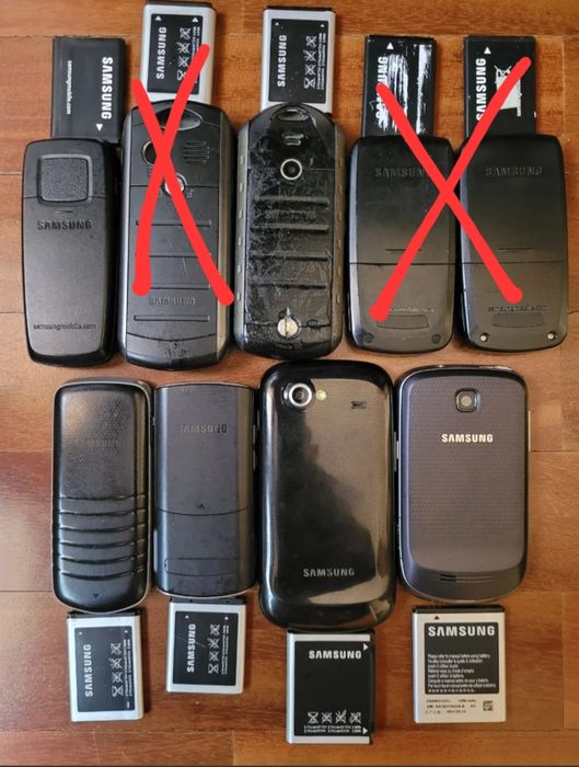 Telemóveis diversos