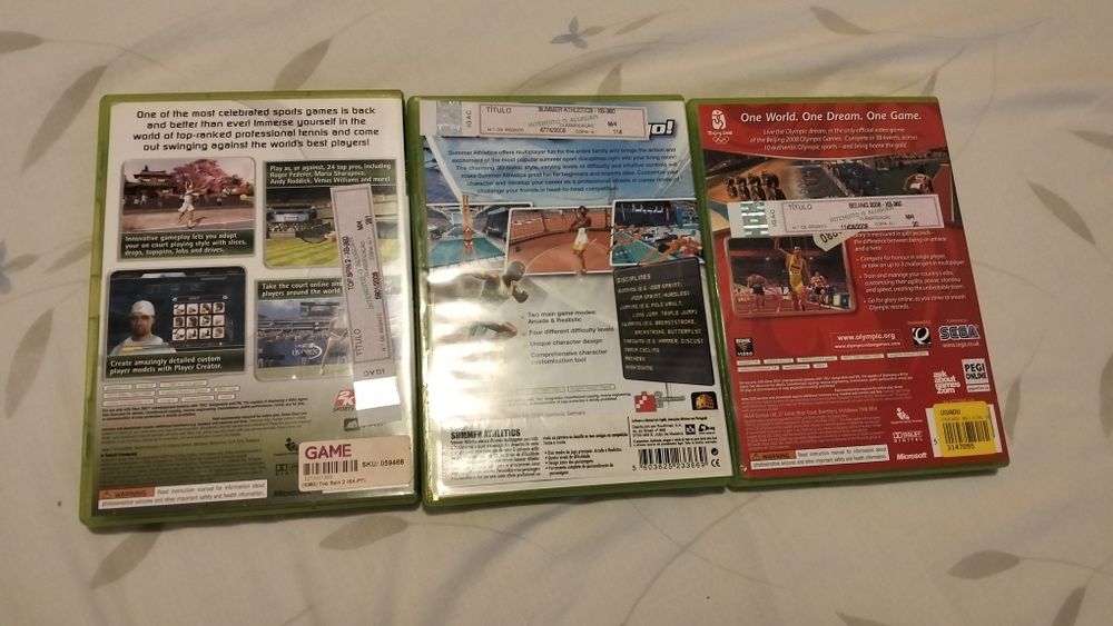 3 jogos da Xbox 360 pouco usados em ótimo estado de conservação valor você que escolhe quanto quer dar, valor negociável