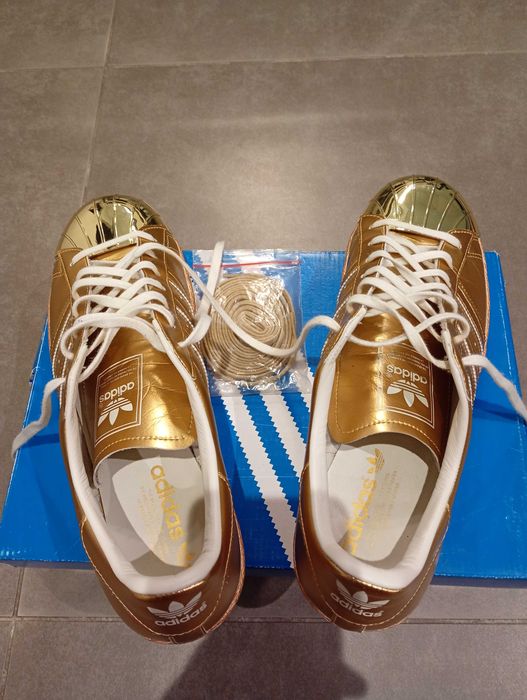 Buty Adidas superstar 80s metal gold metallic