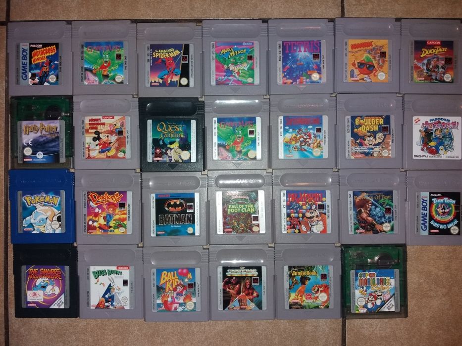 Game boy color i advance zestaw kolekcjonerski