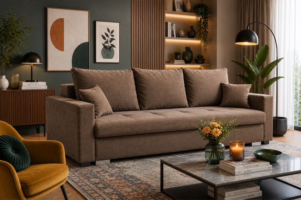 Kanapa Sofa Rozkładana Nuk Różne Kolory Jakość! Od Produceta