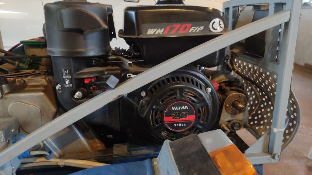 Мотоблок з причепом