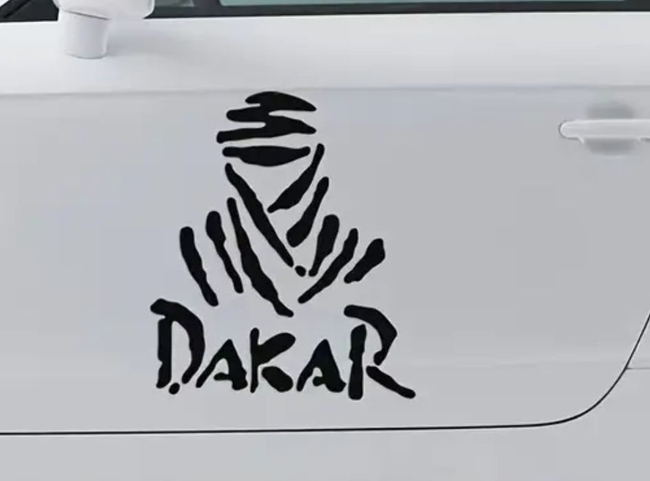 DAKAR - 40cm x 30cm- naklejka na ścianę auto kamper