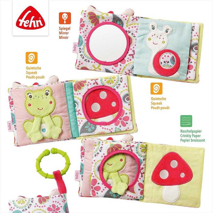 Тканинна книжечка "Олененя" Fehn