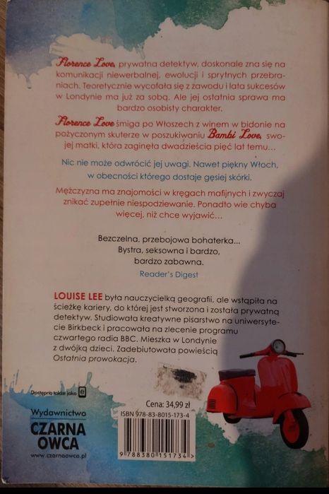 Książka przygodowo - romantyczna