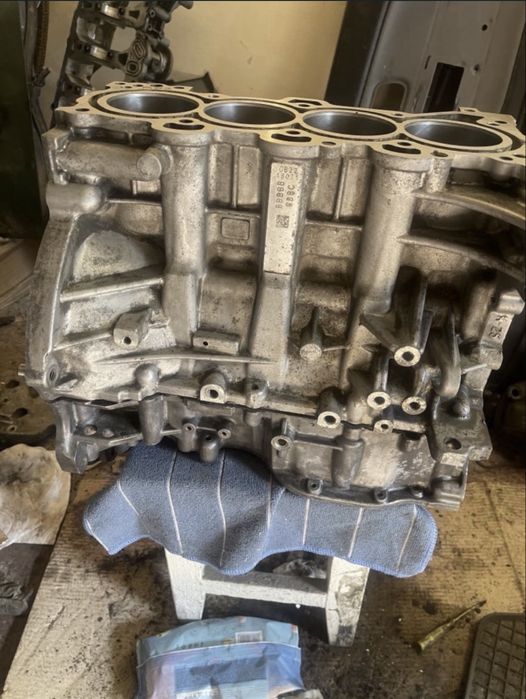 Блок двигуна L4NA Hyundai Sonata LPI YF LF Kia K5 Optima газ 2.0 мотор блок поршня Хундай Соната газіровка пеньок постель