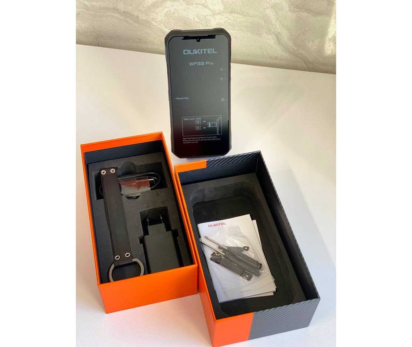 Захищений смартфон OUKITEL WP33PRO 24GB+256GB з батареєю 22000mAh