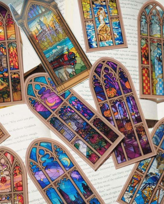 Закладки для книг із всесвіту Гаррі Поттера