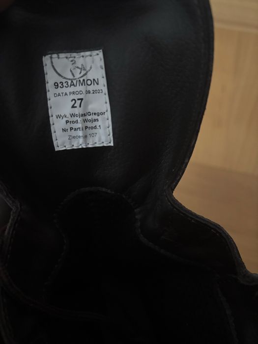 Buty zimowe wojskowe