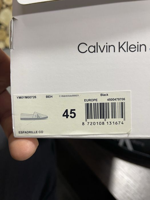 Чоловічі Мокасини,Сліпони Calvin Klein оригінал