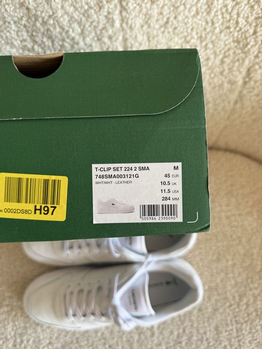 Кросівки кеди Lacoste 45p