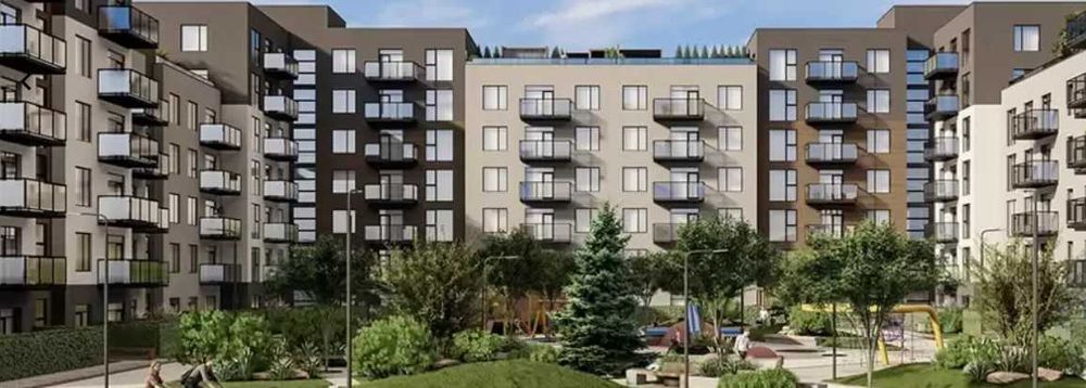 Продається 1 к. квартира в новому ЖК Містечко Південне_GK