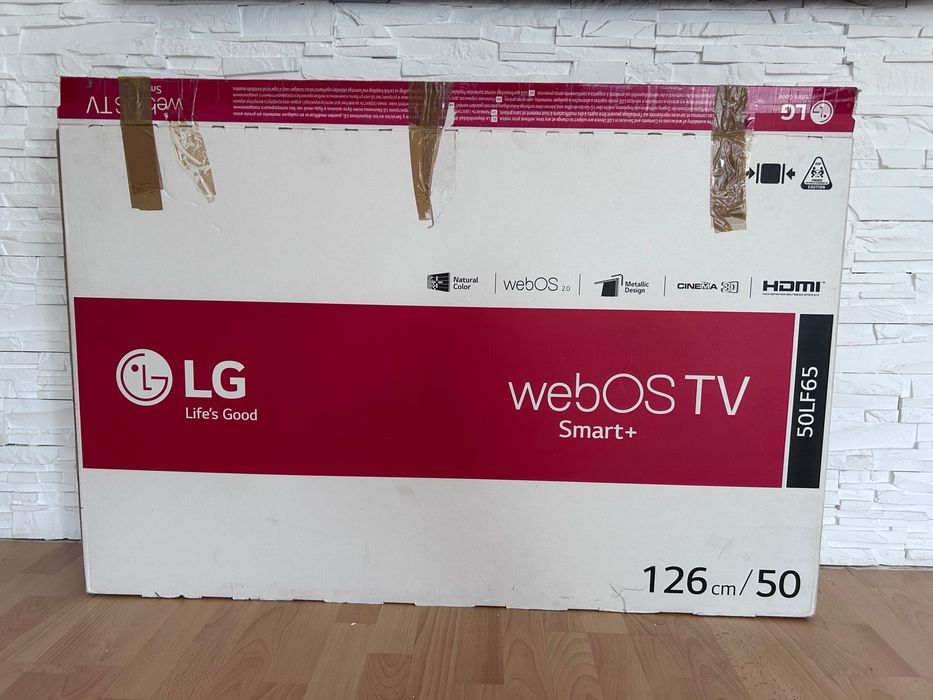 Telewizor LG 50 cali uszkodzony