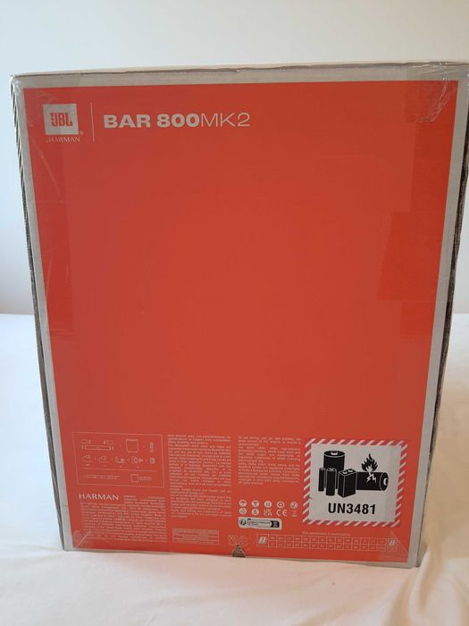 Nowy Soundbar JBL BAR 800 MK2, 5 lat gwarancji.