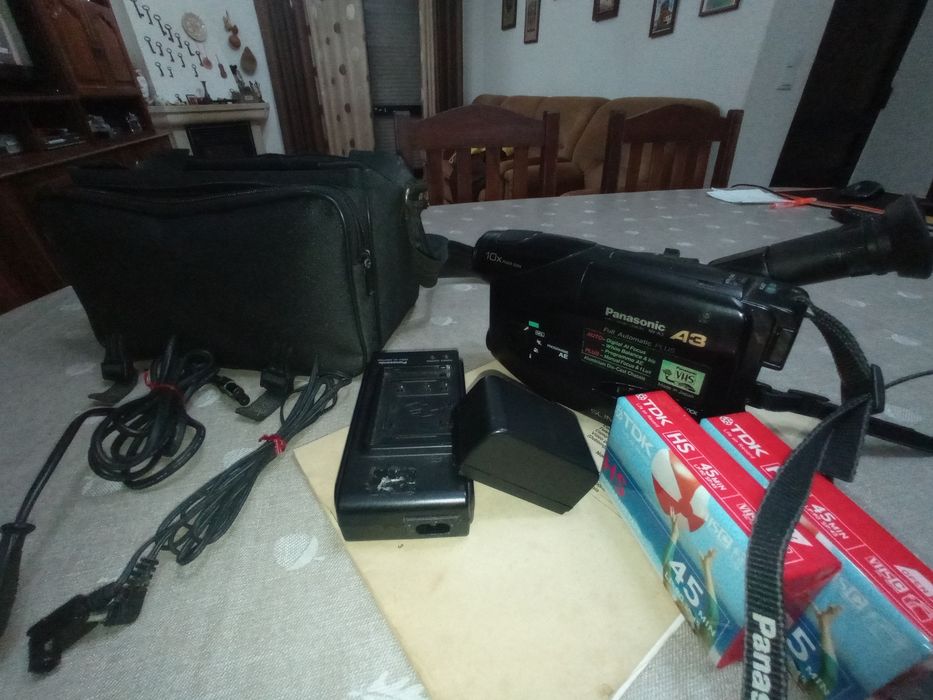 Máquina de filmar VHS