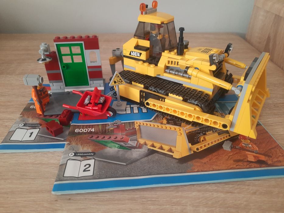 Klocki lego spychacz 60077