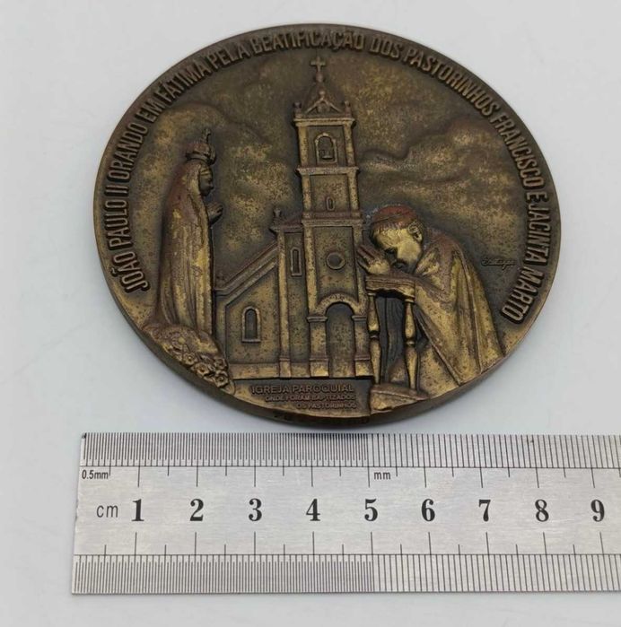 Medalha Comemorativa João Paulo II – Fátima 2000 (Preço reduzido!)