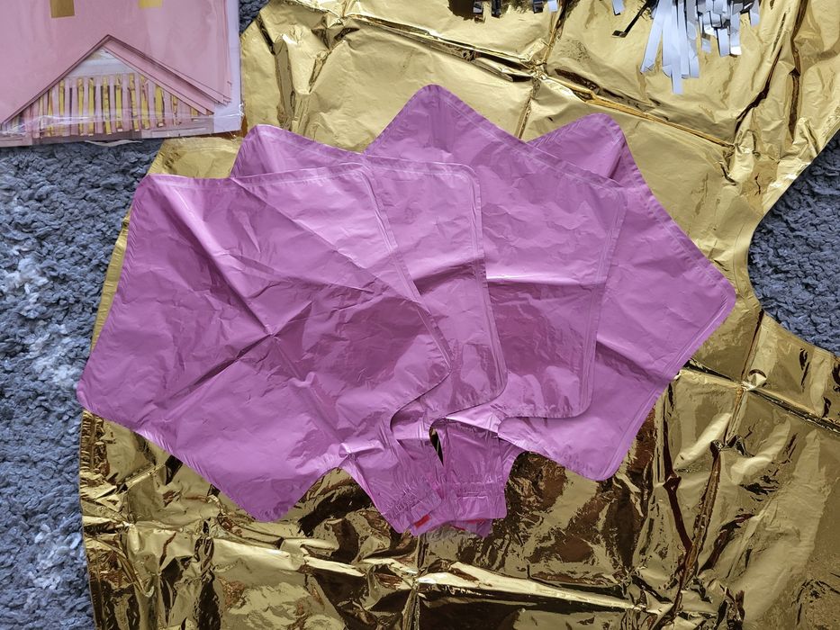 Фольговані кульки та підставка для кульок (Міні Маус, Корона, цифра 2)