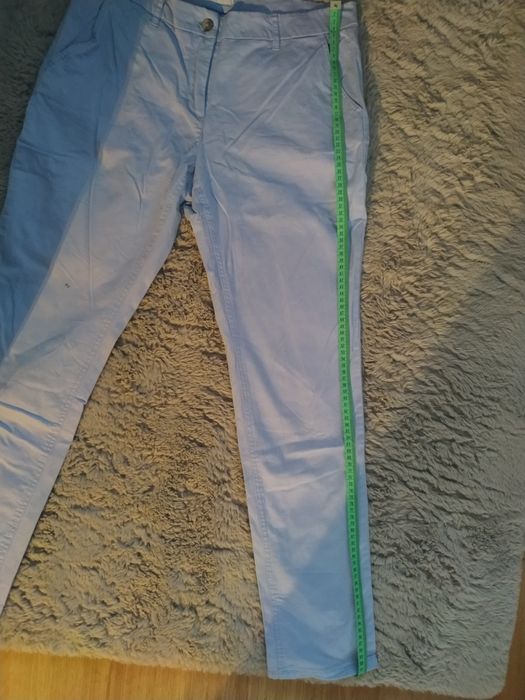 Spodnie chinos błękitne Blue Motion rozm. 42