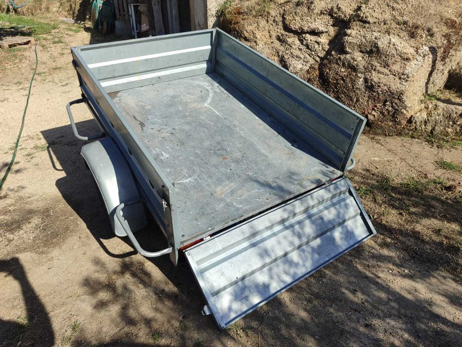 Atrelado 750kg, ERKA galvanizado – 2,08 × 1,60 m