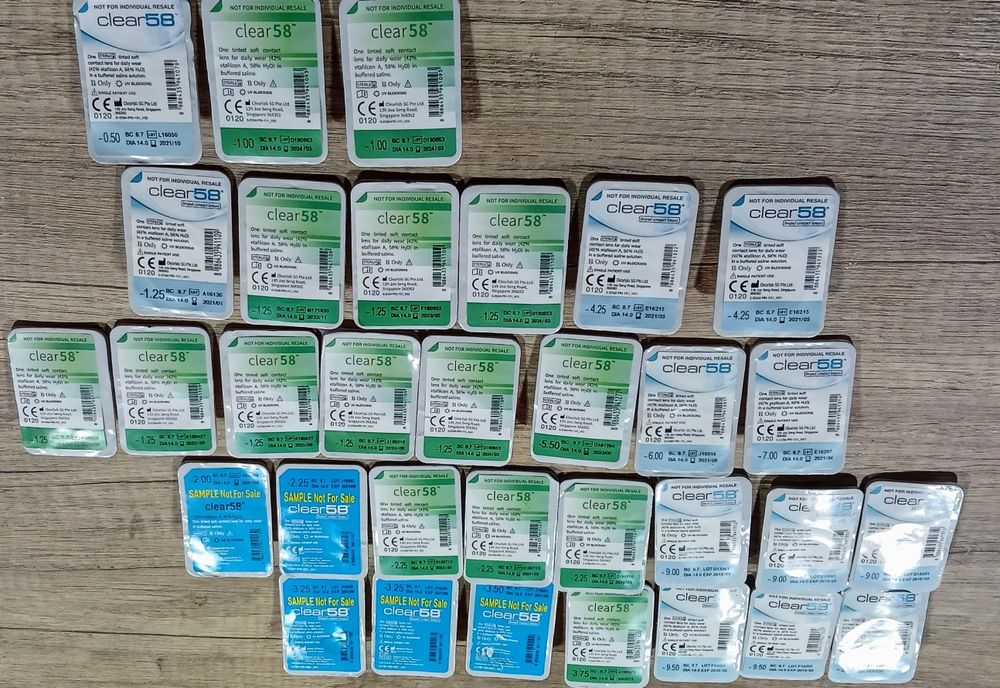 Контактні лінзи Clear 58 ClearLab