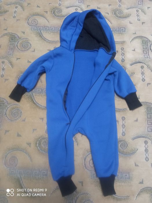 Продам теплий комбінезон на флісі 74 розмір