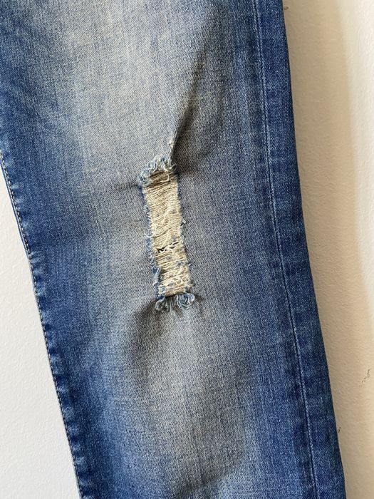 Jeansy męskie True Religion niebieskie 31 TONY Skinny