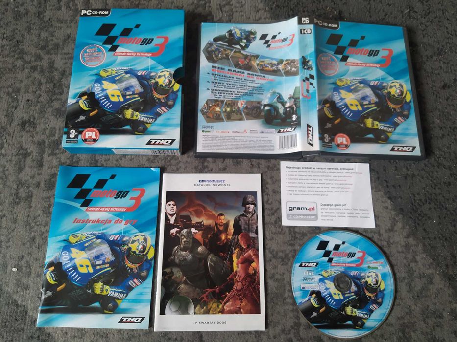 MotoGP 3 Ultimate Racing Technology PC CD BOX
