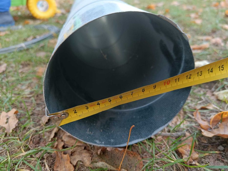 Rura wentylacyjna SPIRO ocynk 1 5 m srednica 125 mm