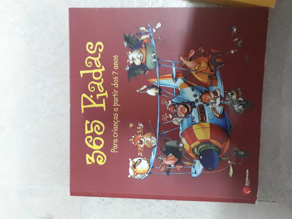 Conjunto dos livros de 365 piadas