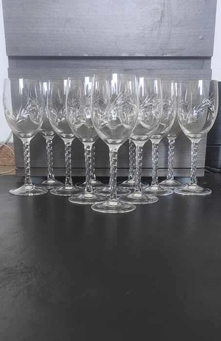 Copos Cristal d'Arques Fleury Taille Epi