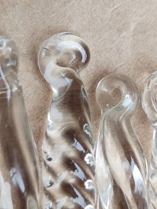 Pêndulos em vidro, antigos