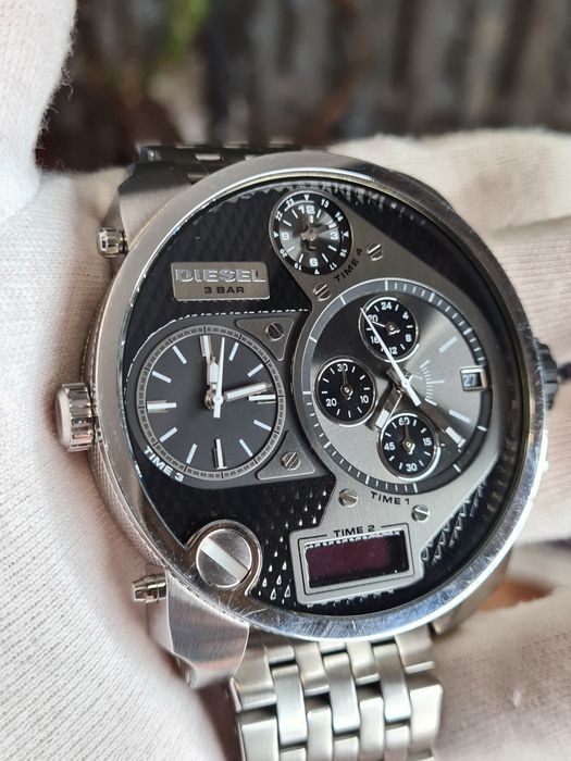 Крутий Брутальний Чоловічий Годинник Diesel DZ-7221 з Хронографом