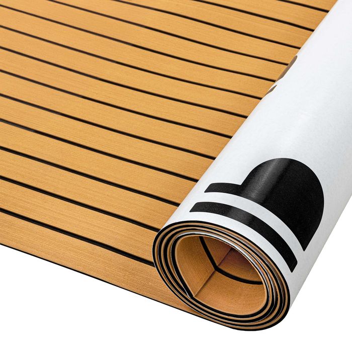 Mata pianka EVA Złoty Teak 6mm podłoga jacht łódź kamper 240x90cm