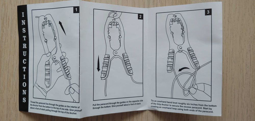 Kotwica klamra chwytak do zacumowania łodzi kajaka wędkowani deski SUP