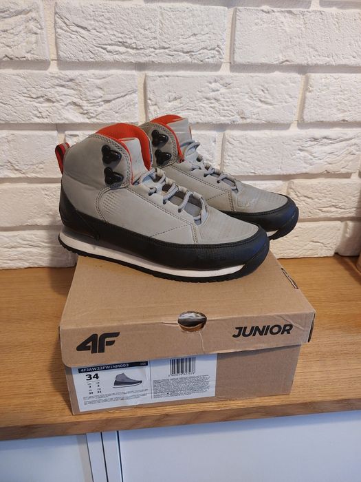 Buty przejściówe jesienno-zimowe 4F rozm. 34