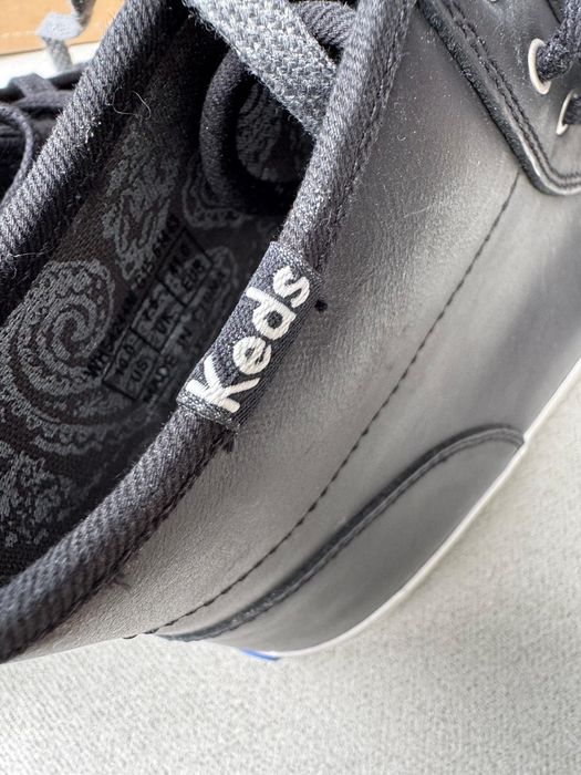 Nowe trampki wysokie KEDS skórzane czarne 41